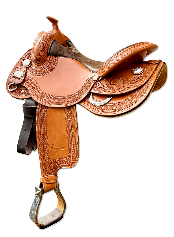 Westernsattel "West Wood" Butterfly<br>