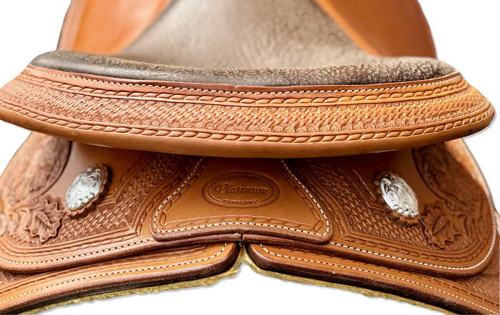 Westernsattel "West Wood" Butterfly<br>