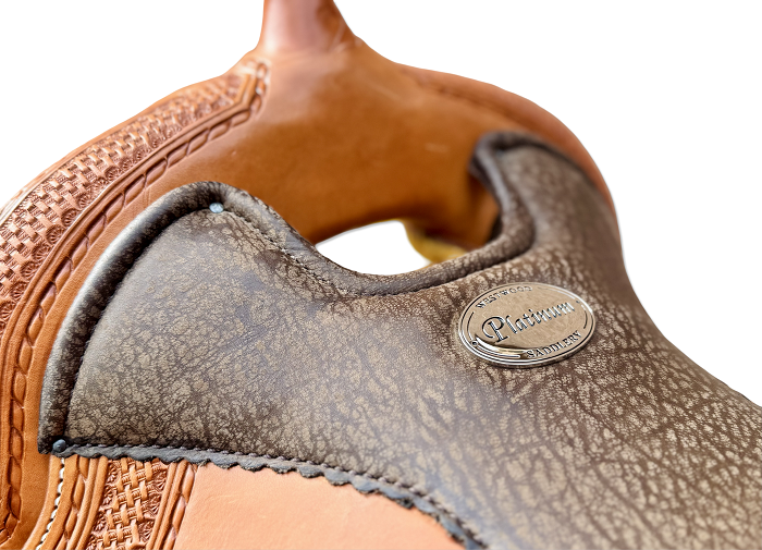 Westernsattel "West Wood" Butterfly<br>