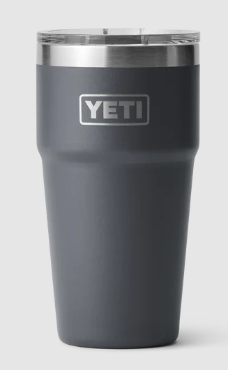 RAMBLER® 20 OZ Pint-Becher, Yeti<br> Farbe: dunkelgrau