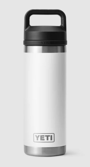 RAMBLER® 18 OZ Flasche, Yeti <br> Farbe: weiss