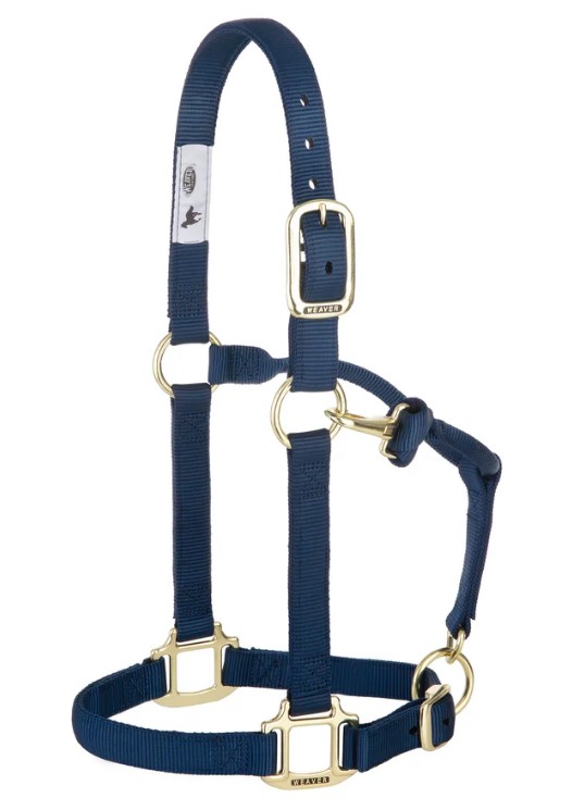 Weaver Nylonhalfter Large<br> Farbe: Navy