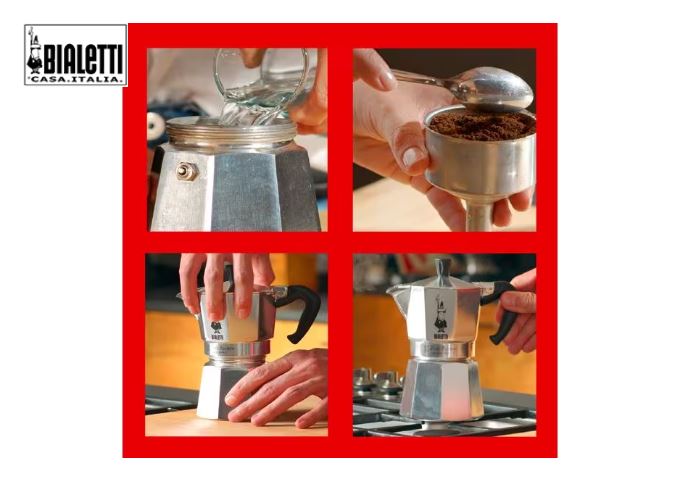 Kaffeezubereiter Moka Express Bialetti<br>