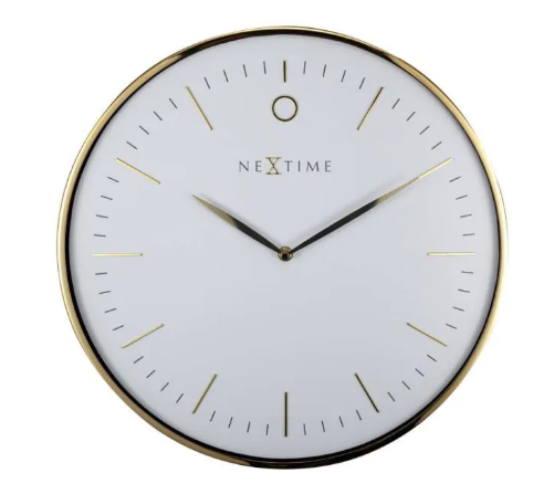 Wanduhr NeXtime Glamour gold<br>