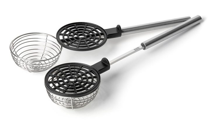 Fonduesiebe Inox mit Deckel 2 Stk. Stöckli<br>