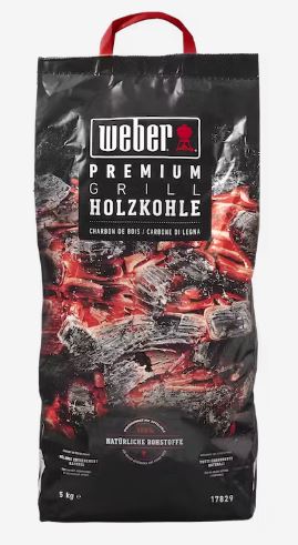 Weber Holzkohle 5 kg<br>