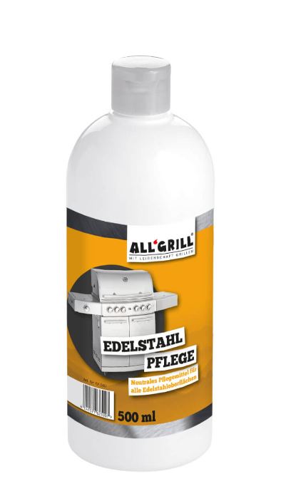 Edelstahlpflege ALL'GRILL <br> Inhalt: 500 ml