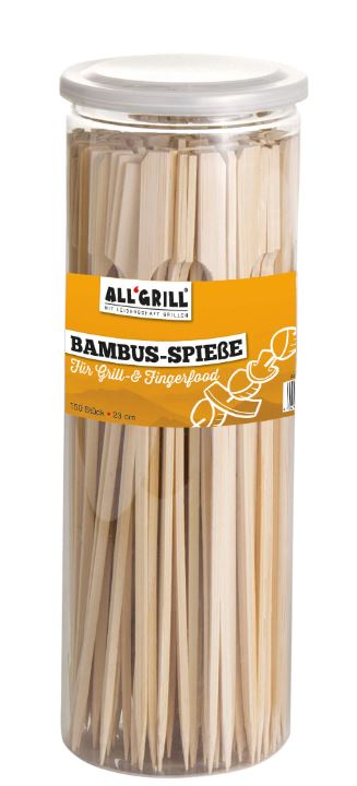 Bambus-Spiesse 23 cm ALL'GRILL<br> Länge: 23 cm